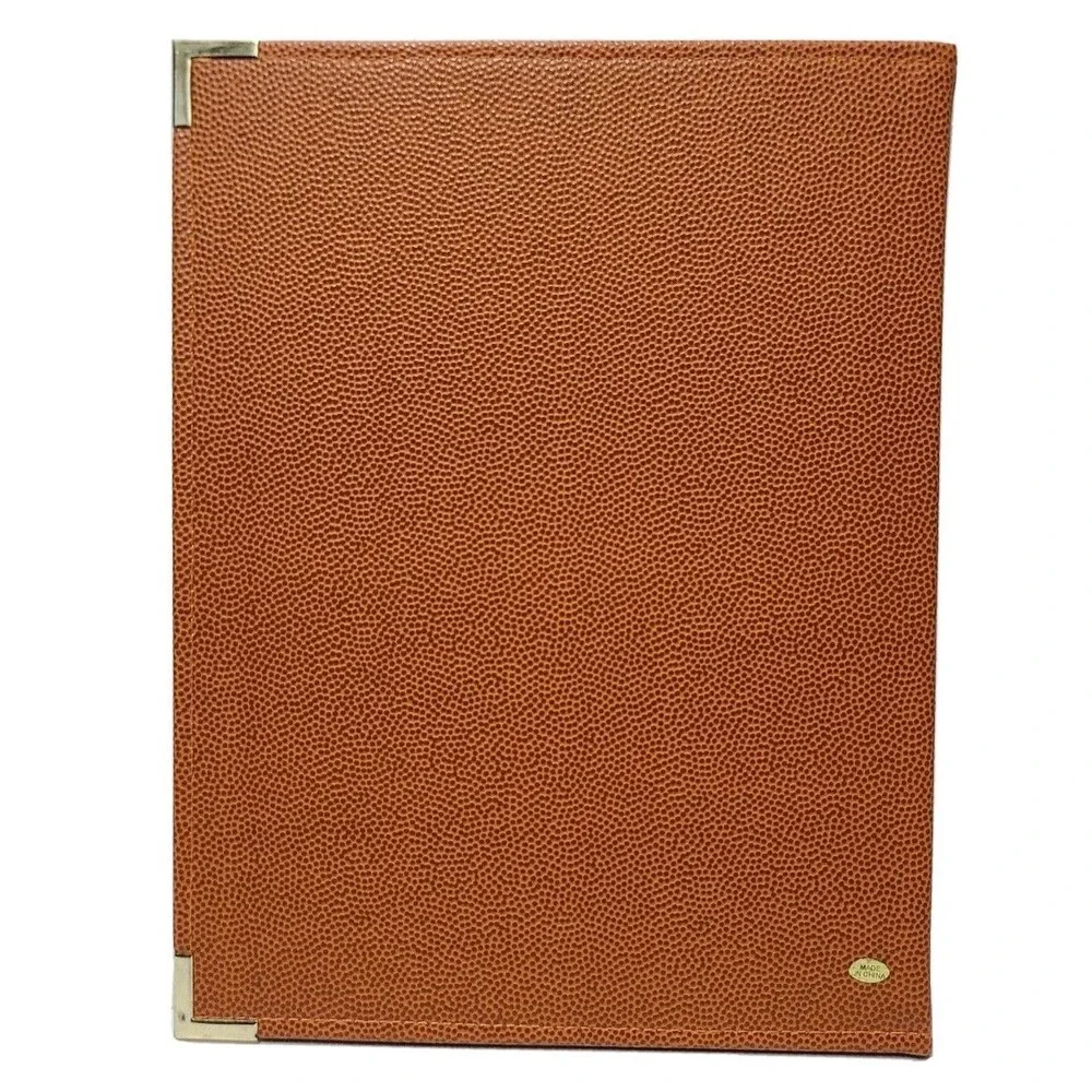 Basketball Sports Illustrated Ball Cover Texture Notebook Portfolio Ledger Pad
